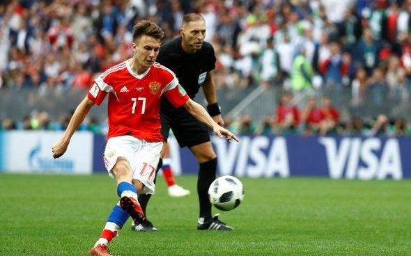 Image for Liverpool fans want to sign Russia sensation Golovin