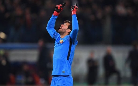 Image for Liverpool fans react as Sky claim no bid for Alisson