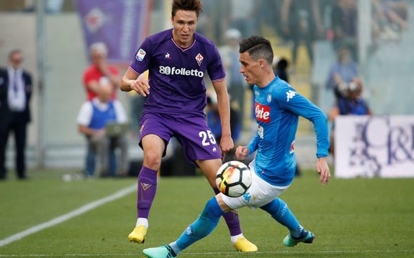 Image for Liverpool linked with summer move for Federico Chiesa
