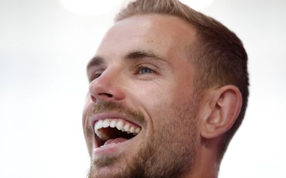 Image for Henderson comments relief for Liverpool