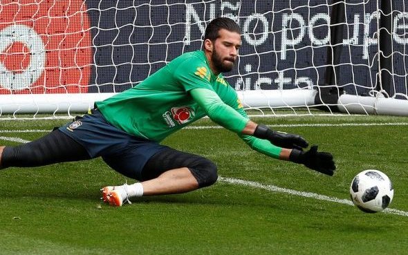 Image for Alisson to Liverpool transfer imminent