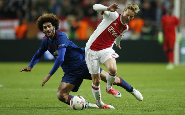 Image for Wijnaldum tells Spurs target De Jong to stay at Ajax