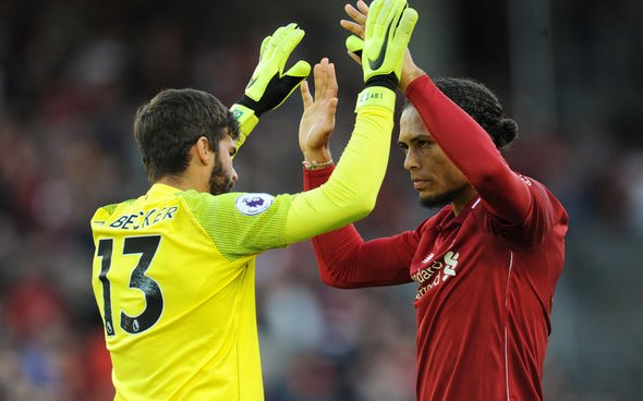 Image for Nicol: Alisson and van Dijk make Liverpool ‘real deal’