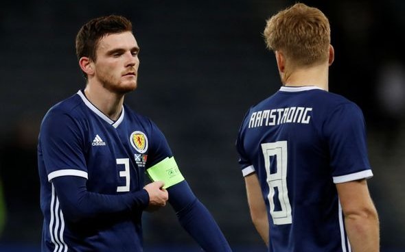 Image for Klopp will be concerned about Robertson display for Scotland
