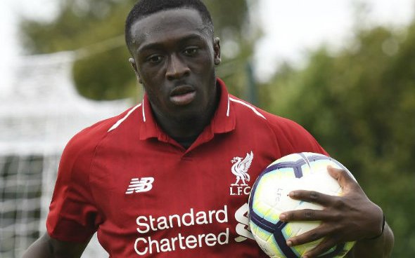 Image for Adenkanye well off Liverpool first team and wants exit