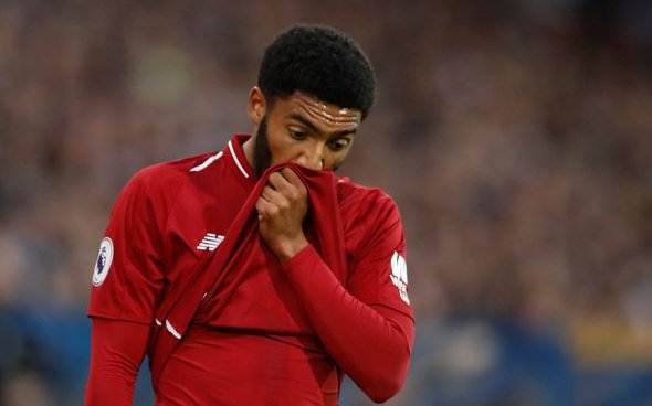 Image for Liverpool fans react to Gomez surgery