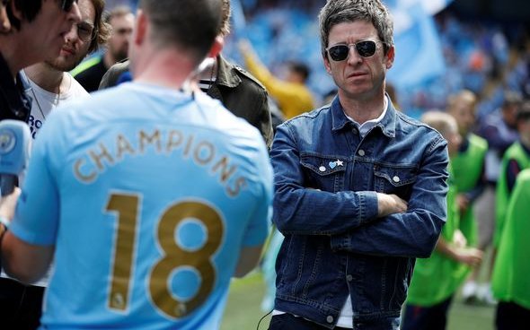 Image for Noel Gallagher looks ahead to Man City v Liverpool
