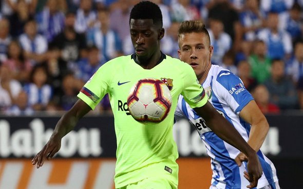Image for Barcelona name price for Liverpool target Dembele