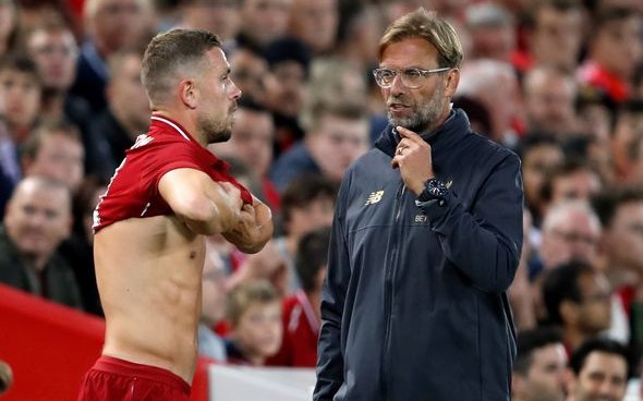 Image for Henderson could miss clash v Brighton