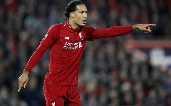 Image for Carragher raves about Van Dijk in Twitter reply