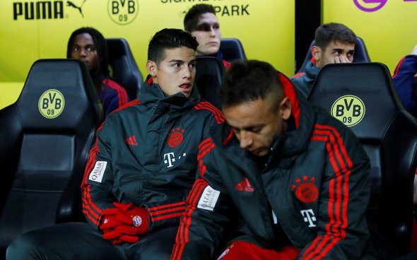 Image for Liverpool showing interest in James Rodriguez amid Real Madrid exit