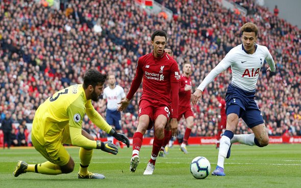 Image for Bent: Alli would get into Liverpool side