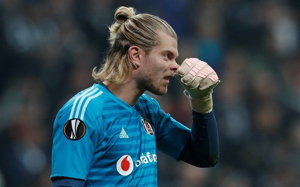 Image for Liverpool fans call for Loris Karius to be jettisoned after his Besiktas contract is terminated