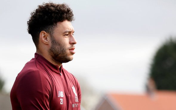 Image for Oxlade-Chamberlain nearing fitness