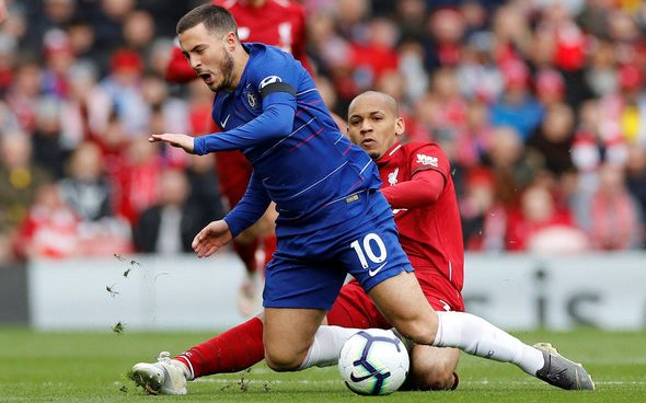 Image for Liverpool fans blown away by Fabinho v Chelsea