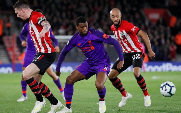 Image for Wijnaldum surely faces battle to get back into starting XI