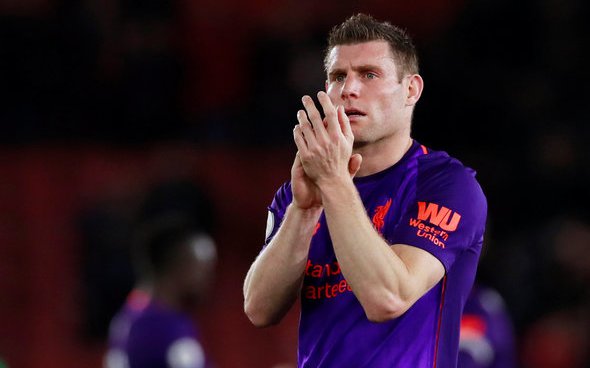 Image for Liverpool fans react to PSG reported interest in Milner