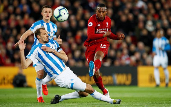 Image for Sturridge display v Huddersfield shows why he’s on the way out