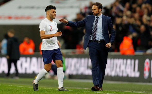 Image for Southgate assures Liverpool star of England future