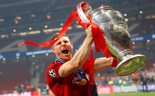 Image for Liverpool fans in awe of Milner