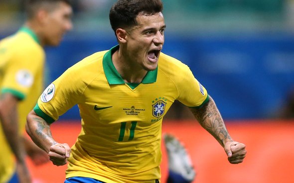 Image for Liverpool Coutinho windfall revealed