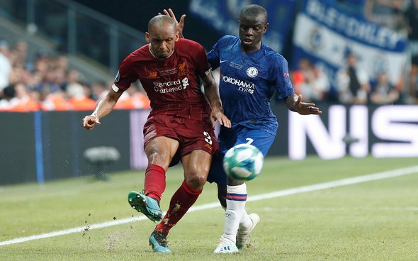 Image for Liverpool fans slam Fabinho for display v Chelsea
