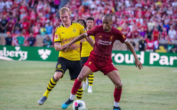 Image for Fabinho won’t leave, almost certain to start on Friday