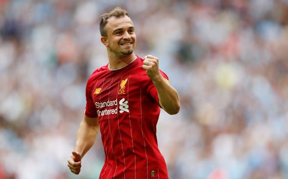Image for Shaqiri’s dream to win PL title with Liverpool