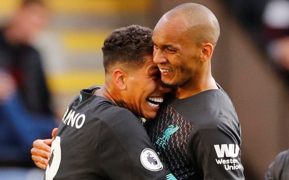 Image for Liverpool fans blown away by Fabinho v Burnley