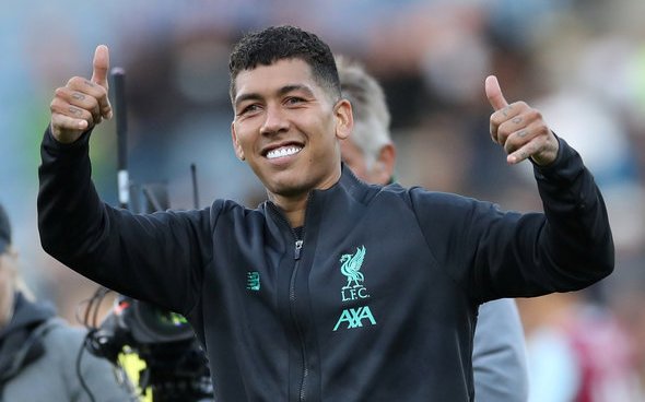 Image for Liverpool fans defend Roberto Firmino after report highlights negative xG discrepancy