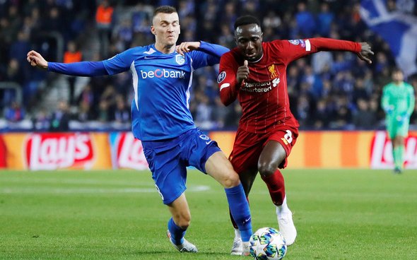 Image for Liverpool fans hail Keita after 4-1 win v Genk