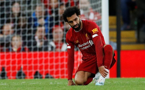 Image for Liverpool hopeful Salah can return v Man Utd