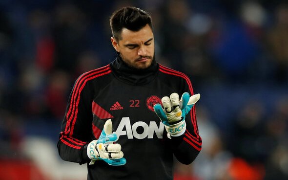 Image for Man United confirm Sergio Romero likely to start v Liverpool