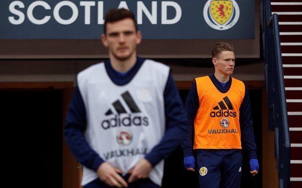 Image for Robertson bowled over by McTominay