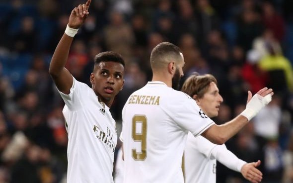Image for Liverpool tracked Rodrygo before Madrid move