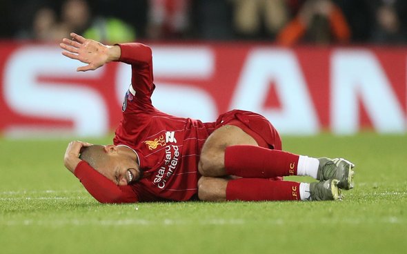 Image for Fabinho could be out for six weeks