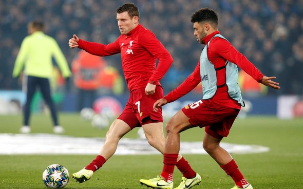 Image for Liverpool fans rip Milner apart v Genk