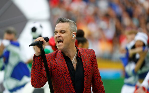Image for Robbie Williams weighs in on Guardiola antics in Liverpool win v Man City