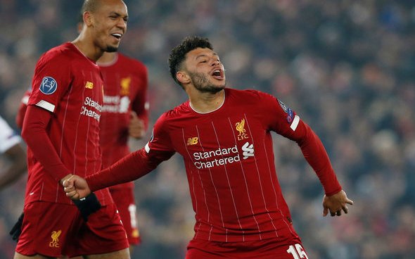 Image for Liverpool fans fume over Alex Oxlade-Chamberlain being substituted against Atletico Madrid