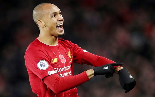 Image for Fabinho left out of Liverpool’s pre-season squad as exit nears