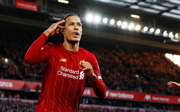 Image for “Tie him down” – Paul Robinson calls on Liverpool to reward Virgil van Dijk with seven-year contract