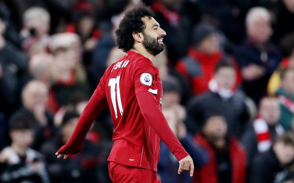 Image for Liverpool fans hail Salah in win v Man City