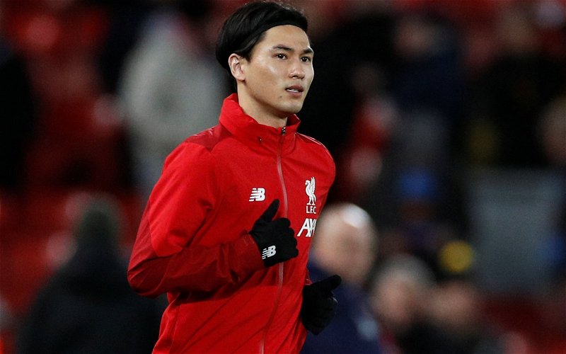 Image for Takumi Minamino will “get better as he goes” at Liverpool, says his former manager Jesse Marsch