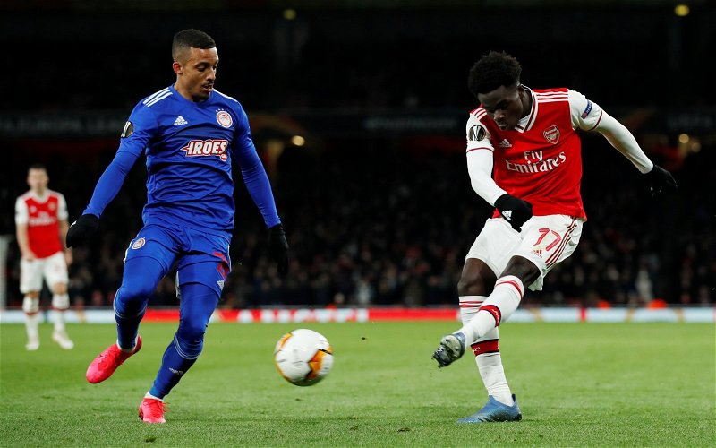 Image for Liverpool fans want Bukayo Saka at Anfield after being linked with Arsenal youngster