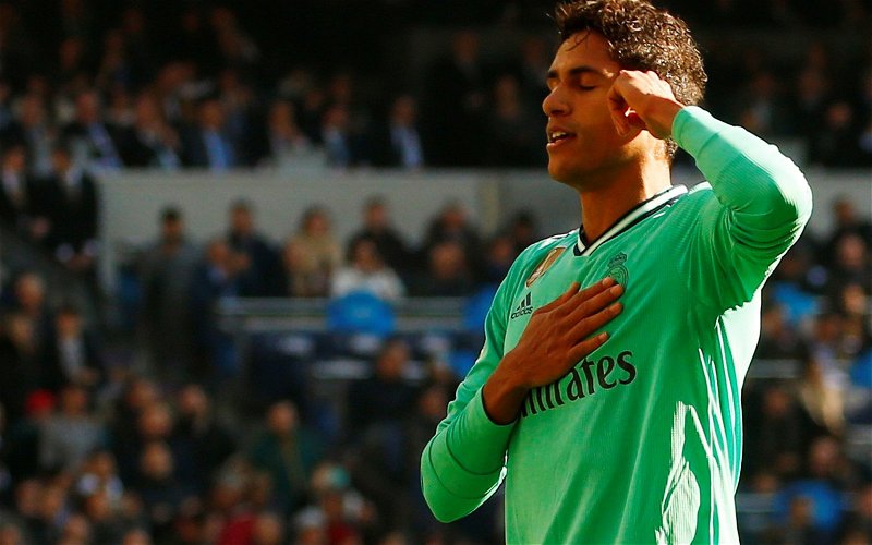 Image for Report: Real Madrid look to cash in on Raphael Varane should contract talks fail