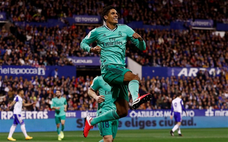 Image for Report: Liverpool target Raphael Varane in talks over new deal