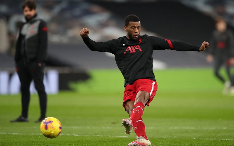 Image for Robinson: Gini Wijnaldum replacement will cost ‘tens of millions’