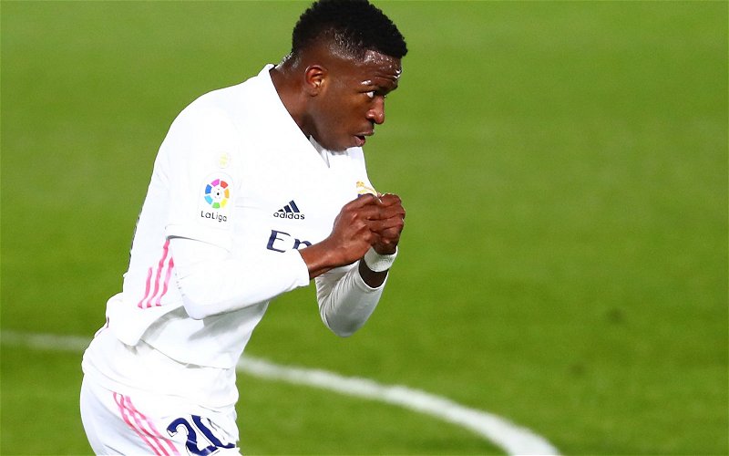 Image for Many Liverpool fans shy away from Vinicius Junior links