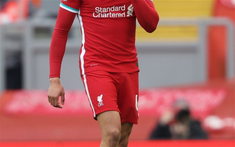 Image for Liverpool fans aghast as Trent Alexander-Arnold omitted