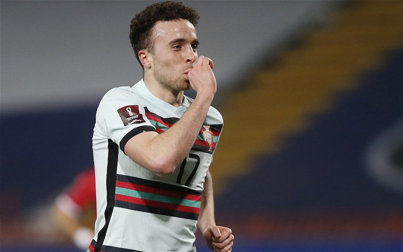 Image for Many Liverpool fans wax lyrical over Diogo Jota